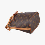 Louis Vuitton Nano Noe Monogram Brown Canvas Bucket Bag — view 5