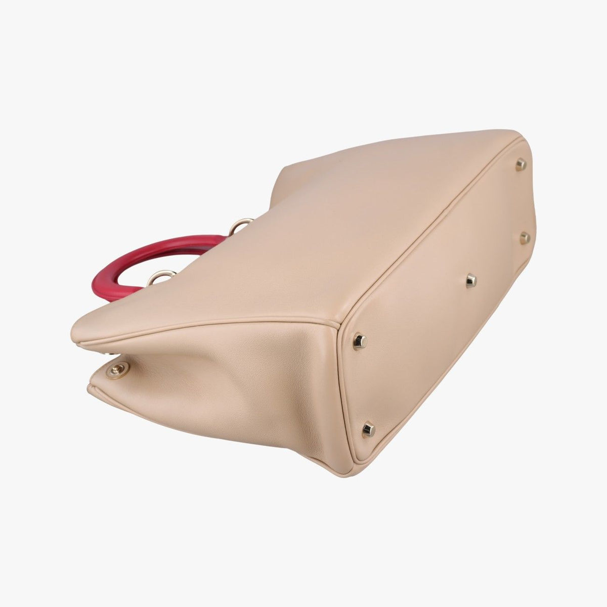 Dior Diorissimo Beige Red Leather — view 7