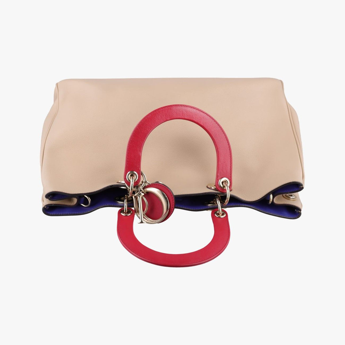 Dior Diorissimo Beige Red Leather — view 8