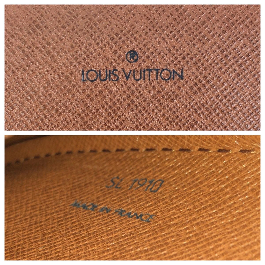 Louis Vuitton Monogram Cartouchiere GM Brown Gold Leather Shoulder Bag — view 4