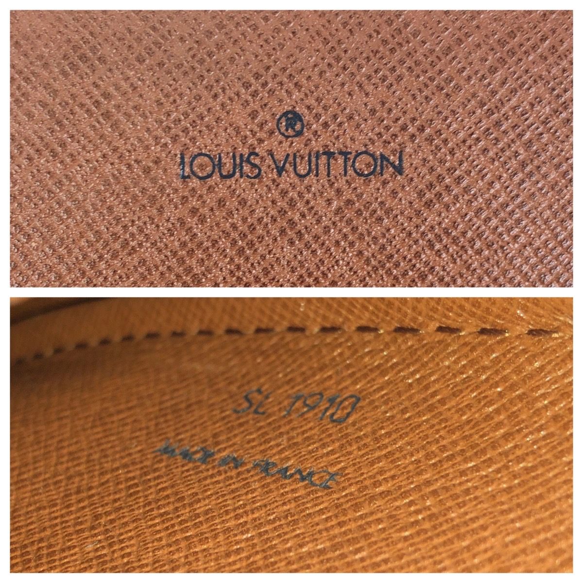 Louis Vuitton Monogram Cartouchiere GM Brown Gold Leather Shoulder Bag — view 4