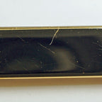 Fendi Pom Charm Black Gold Bag Strap — view 6
