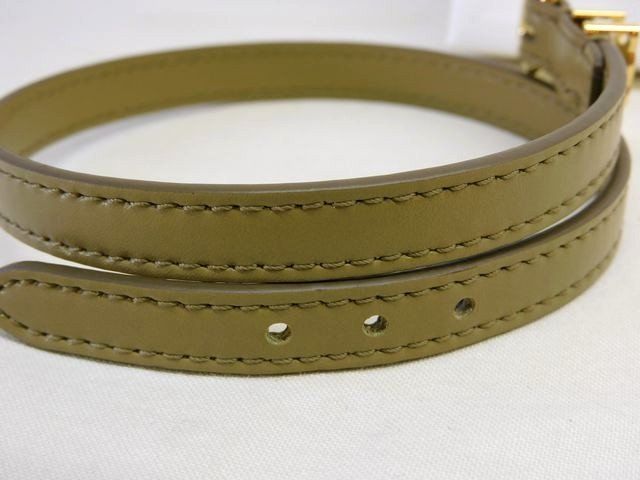 Celine Double Bracelet Leather Triomphe — view 3