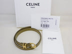 Celine Double Bracelet Leather Triomphe — view 2