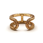 Hermes Chaine D'ancre Danae Ring Small 52 18k Yellow Gold — view 2