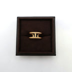 Hermes Chaine D'ancre Danae Ring Small 52 18k Yellow Gold — view 8