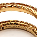 Hermes Chaine D'ancre Danae Ring Small 52 18k Yellow Gold — view 7