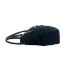 Gucci Jackie GG Pattern Canvas Leather Tote Shoulder Bag Black — view 5