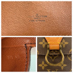 Louis Vuitton Monogram Saint-cloud Brown Gold Shoulder Bag Pochette — view 3