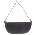 Fendi Pouch Handbag One Handle Zucca Canvas Black