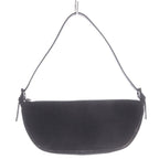 Fendi Pouch Handbag One Handle Zucca Canvas Black
