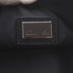 Fendi Pouch Handbag One Handle Zucca Canvas Black — view 3