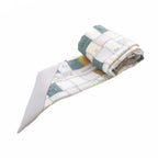 Hermes Bolduc Au Carre Check Twilly Silk Scarf All Over Print Multicolor — view 2