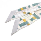Hermes Bolduc Au Carre Check Twilly Silk Scarf All Over Print Multicolor — view 6