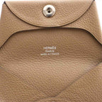 Hermes Bastia Coin Purse Leather Brown — view 6