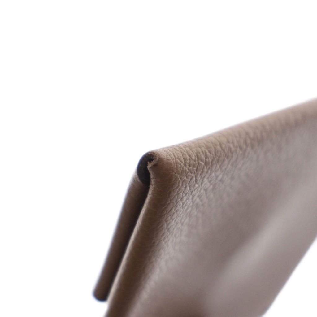 Hermes Bastia Coin Purse Leather Brown — view 7