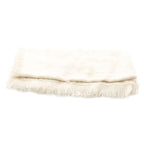Louis Vuitton Logomania Scarf Silk Wool All Over Print Ivory — view 2