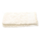 Louis Vuitton Logomania Scarf Silk Wool All Over Print Ivory — view 3