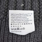 Loewe Scarf Anagram Logo Patch Wool Gray — view 5