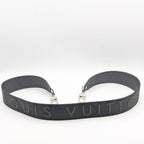 Louis Vuitton Taurillon Clemence Leather Black Gray Shoulder Strap Silver — view 6