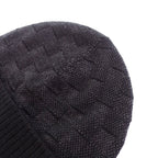 Louis Vuitton Beanie Neopte Damier Knit Cap Wool Black Hat — view 8