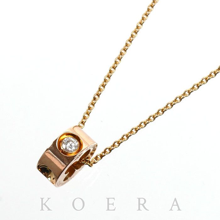 Louis Vuitton 18k Pink Gold Pendentif Empreinte Necklace Edition