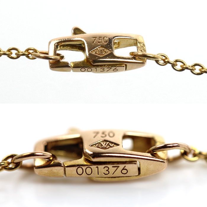 Louis Vuitton 18k Pink Gold Pendentif Empreinte Necklace Edition — view 5