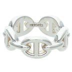 Hermes Chaine D'ancre Enchainee PM Silver Ring