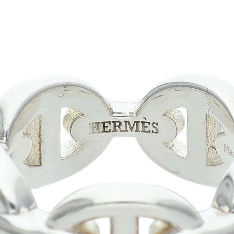 Hermes Chaine D'ancre Enchainee PM Silver Ring — view 3