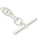 Hermes Chaine D'ancre Silver Choker Necklace GM — view 4