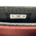 Chanel Timeless Classic Line Quilted Caviar Leather Flap Card Case Black — view 8