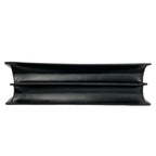 Celine Phoebe Philo Era Clasp Medium Leather Handbag Black — view 6