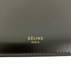 Celine Phoebe Philo Era Clasp Medium Leather Handbag Black — view 4