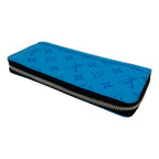 Louis Vuitton Taigarama Zippy Wallet Horizontal Blue Lagoon — view 5