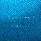 Louis Vuitton Taigarama Zippy Wallet Horizontal Blue Lagoon — view 8