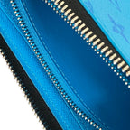 Louis Vuitton Taigarama Zippy Wallet Horizontal Blue Lagoon — view 7