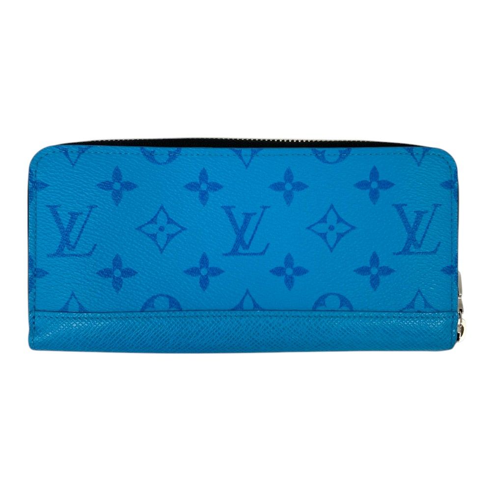 Louis Vuitton Taigarama Zippy Wallet Horizontal Blue Lagoon — view 2