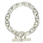 Hermes Chaine D'ancre GM Silver Bracelet