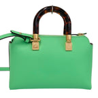 Fendi by the Way Mini Tortoiseshell 2-Way Shoulder Bag Light Green — view 3