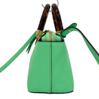 Fendi by the Way Mini Tortoiseshell 2-Way Shoulder Bag Light Green — view 2