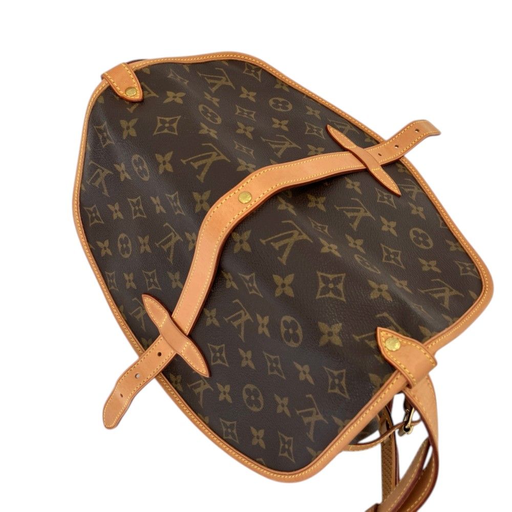 Louis Vuitton Saumur 30 Monogram Shoulder Bag Brown — view 6
