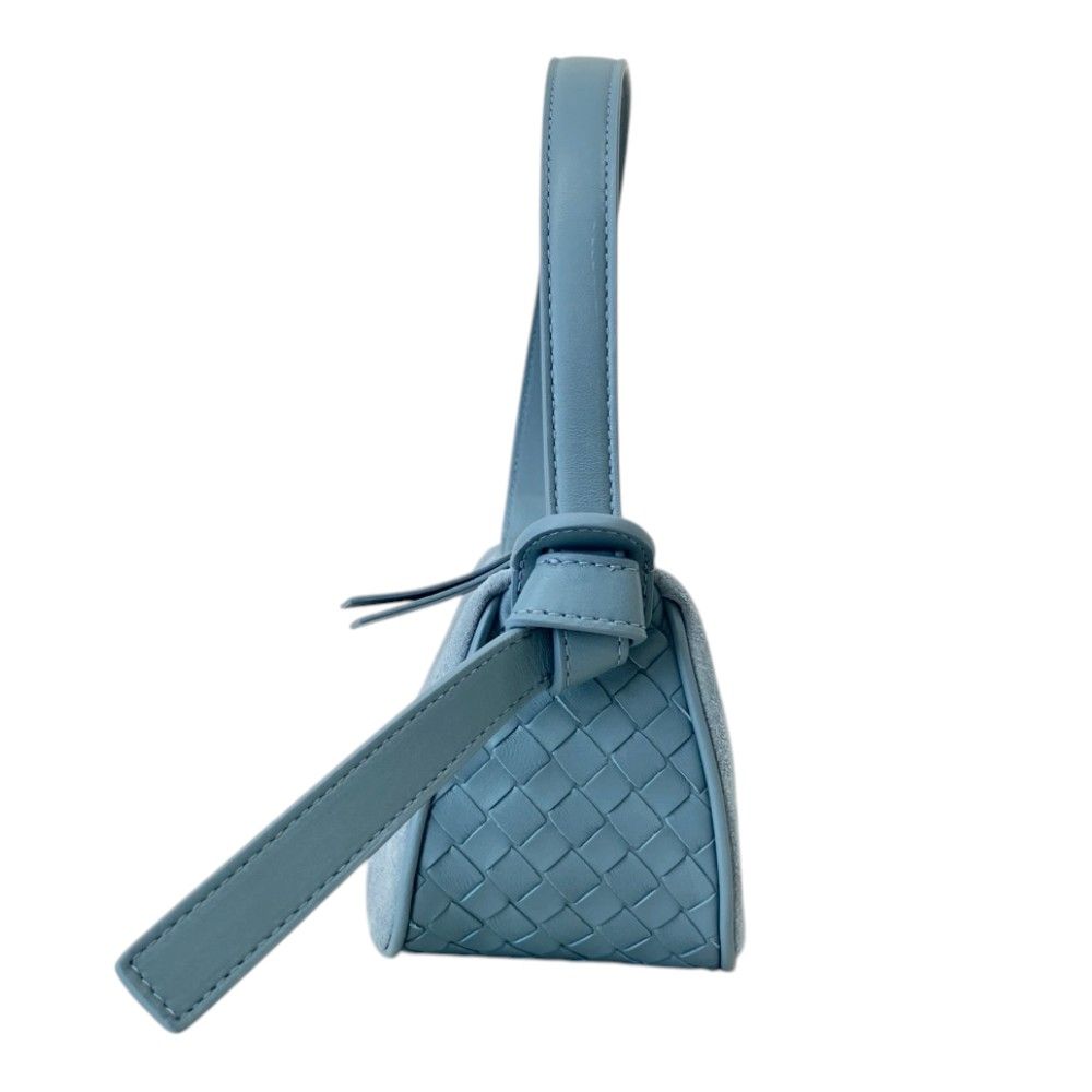 Bottega Veneta Nodo Mini Shoulder Bag Blue — view 4