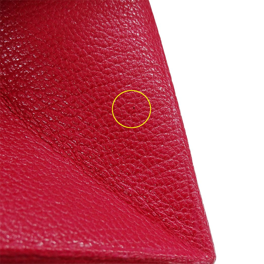 Hermes Wallet Zulu Coin Purse Chevre Pink Compact — view 8