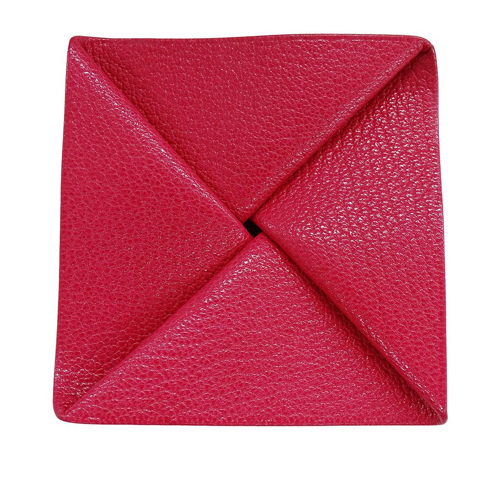 Hermes Wallet Zulu Coin Purse Chevre Pink Compact