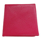 Hermes Wallet Zulu Coin Purse Chevre Pink Compact — view 3