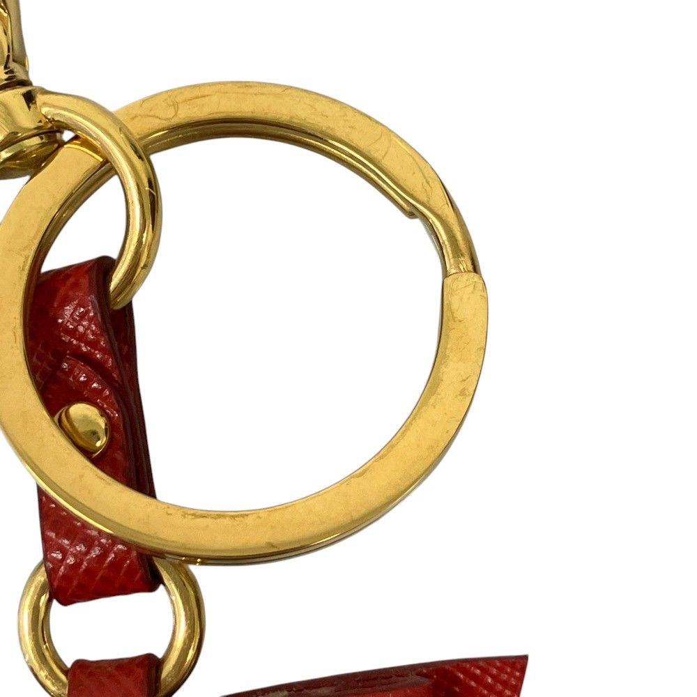 Prada Robot Charm Key Holder Key Ring Multicolor — view 8