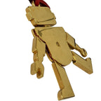 Prada Robot Charm Key Holder Key Ring Multicolor — view 6