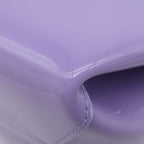 Bottega Veneta Handbag Doll Patent Leather Lavender Matte Silver Purple — view 4