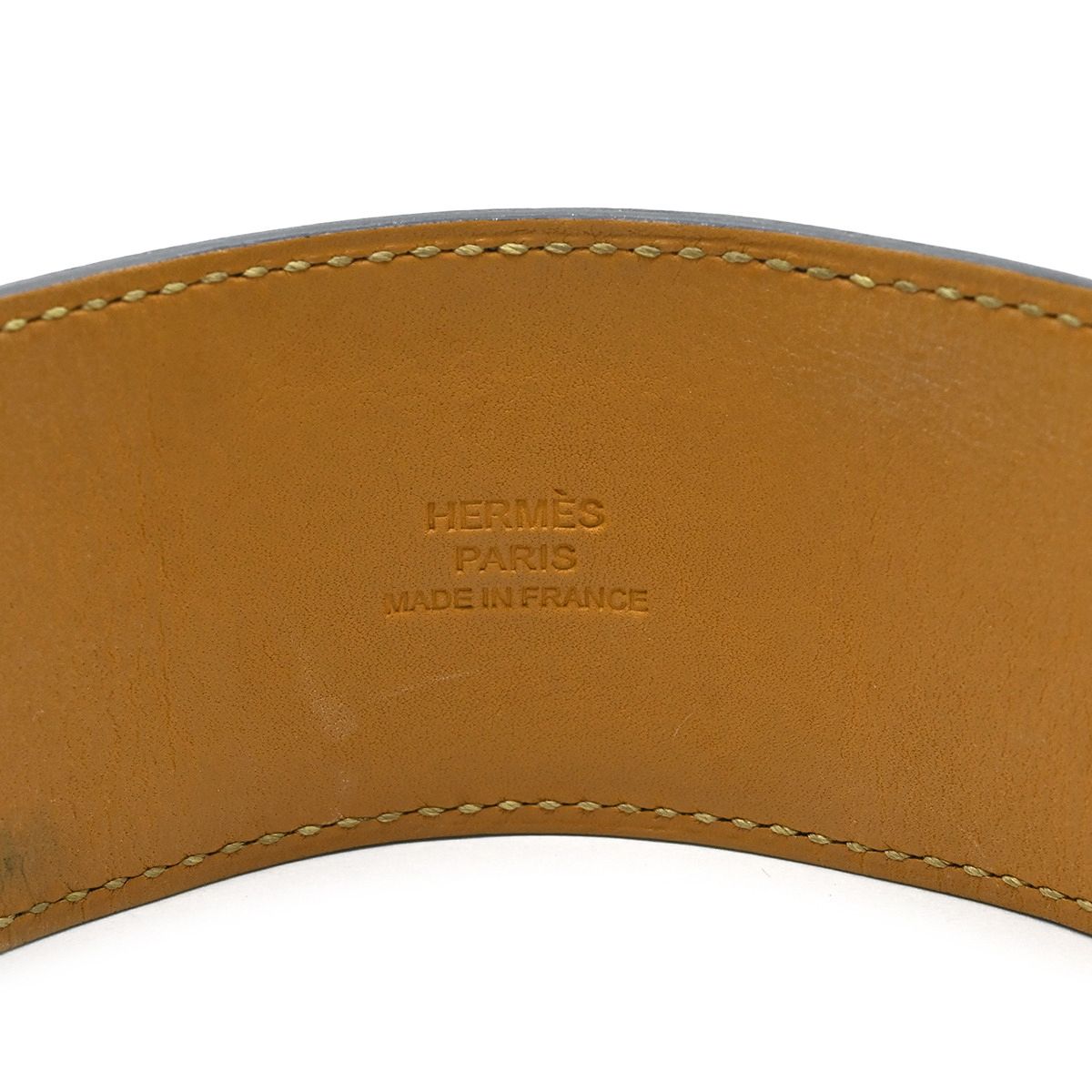 Hermes Bracelet Collier de Chien Swift Black Silver S Studded Cowhide — view 7
