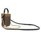 Louis Vuitton Shoulder Bag Camera Box Monogram Canvas Reverse Gold — view 2